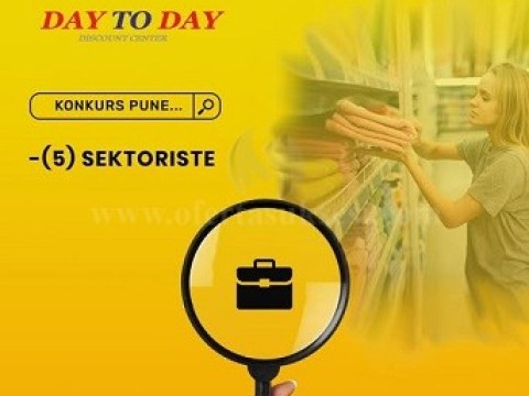 Ofroj pune per 5 sektoriste