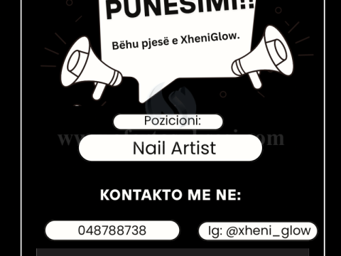 Ofroj pune per Nails Artist