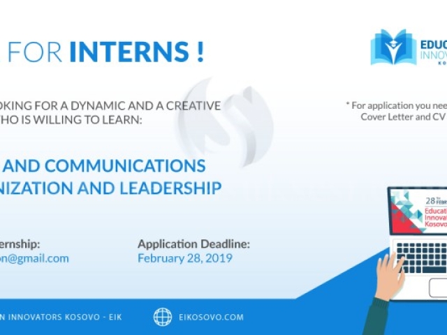 Ofroj pune / Call for interns - Mitrovice