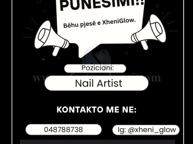 Ofroj pune per Nails Artist