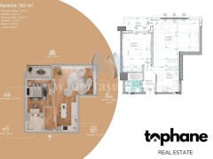 Shes banesen 60m2 kati -I-/Prishtine