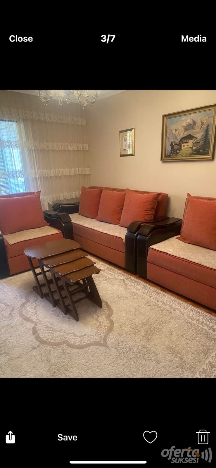 Jap me qira banesen 50m2 kati i -I- /Prishtine — fotografia 1