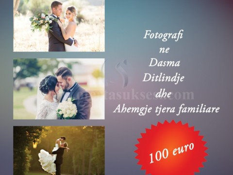 Fotografi per Dasma dhe Ahengje tjera Familiare