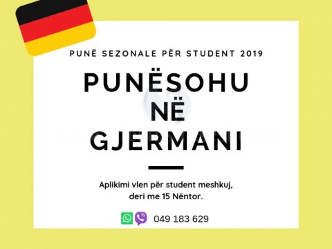 Pune Sezonale / Gjermani